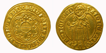 King Sigismund, florin. Imperial mint of Frankfurt am Main.
