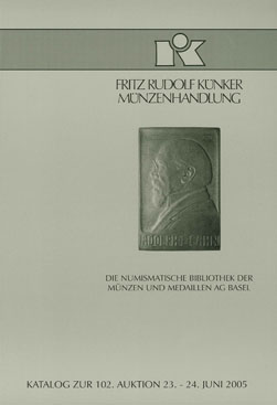 Die numismatische Bibliothek der Münzen und Medaillen AG Basel 